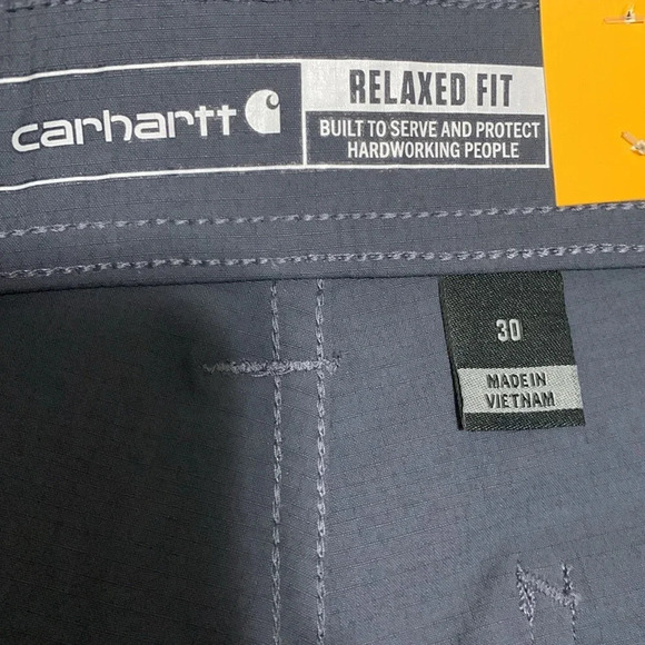 Men’s Carhartt Force Relaxed Fit Lightweight Ripstop Cargo Shorts Size 30 NWT - Picture 9 of 10
